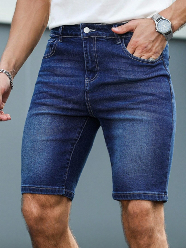 Levis Jeans 501 - Men's Slim Straight Fit Washed Denim