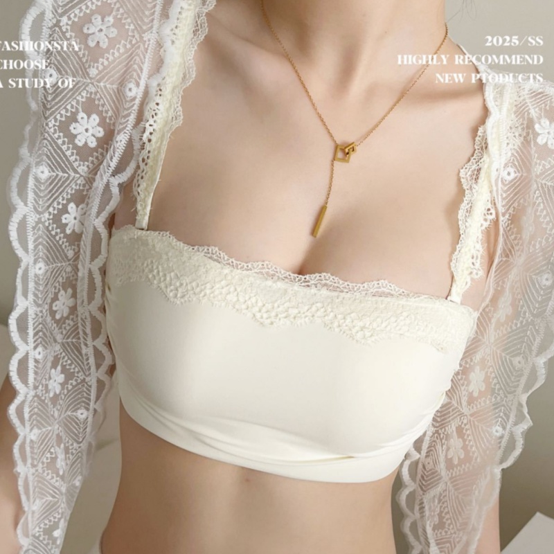 Strapless Bra Backless - Pure Desire Lace Anti-slip Strapless Strapless