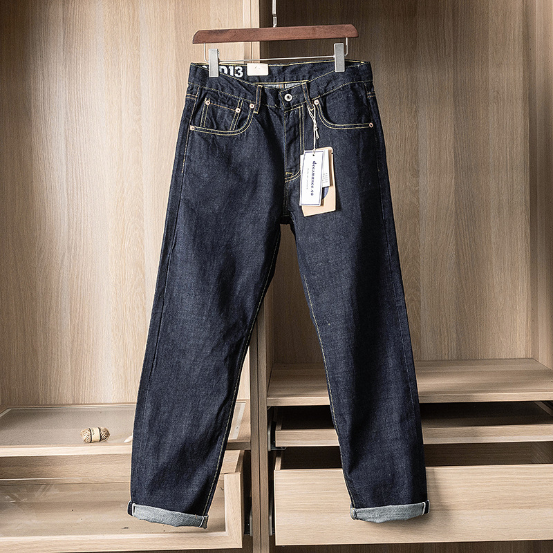 Levis Jeans 501 - 15oz Japanese Raw Blue Selvedge Denim