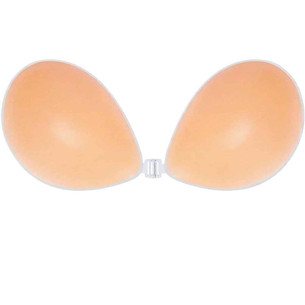 Strapless Bra Backless - Push-Up Wire-Free Solid Silicone Bra Reusable