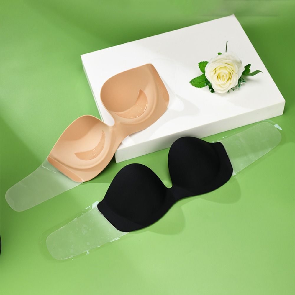 Strapless Bra Backless - Underwear Seamless Invisible Bra Sticky Push