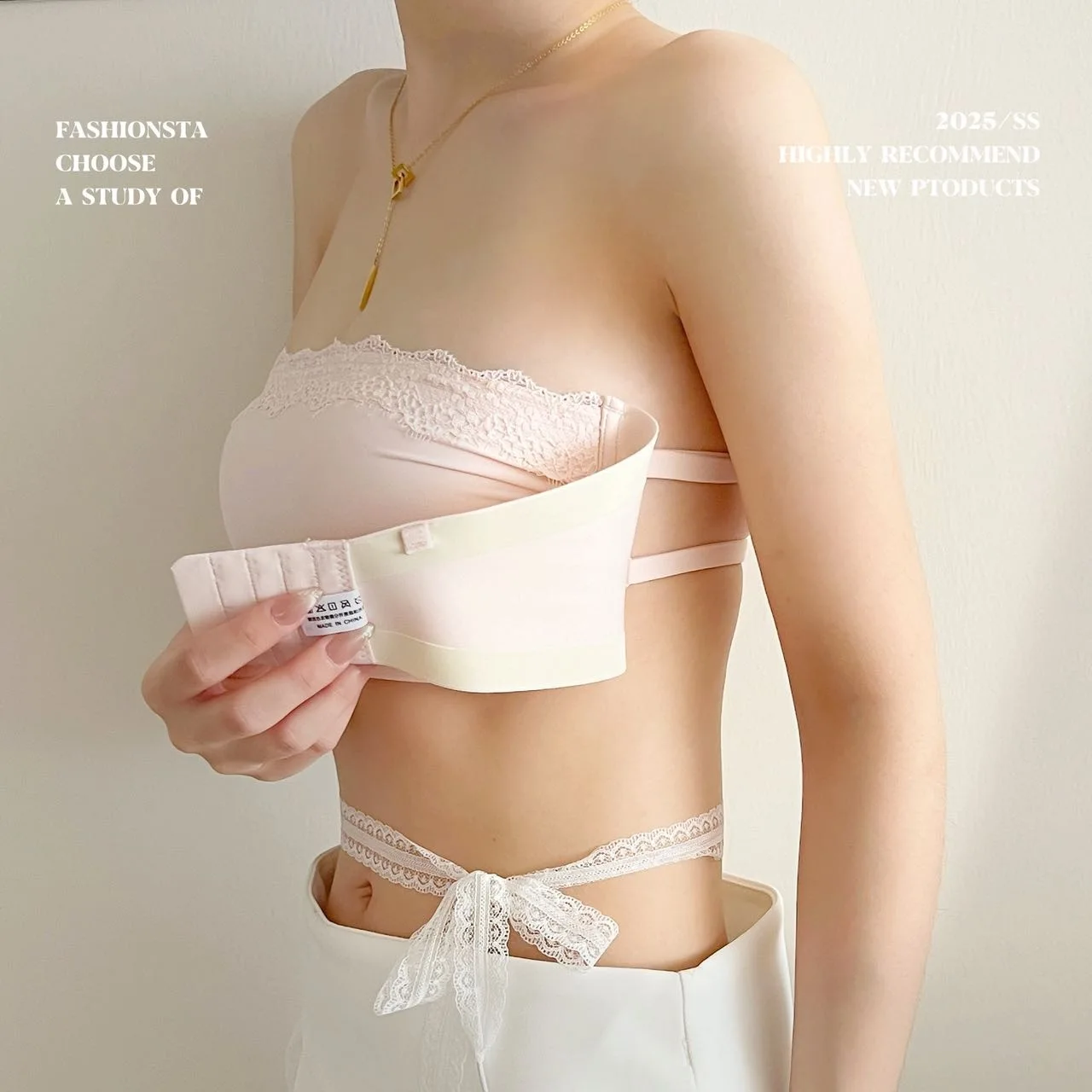 Pure Desire Lace Anti-slip Str - Strapless Bra Backless review and price