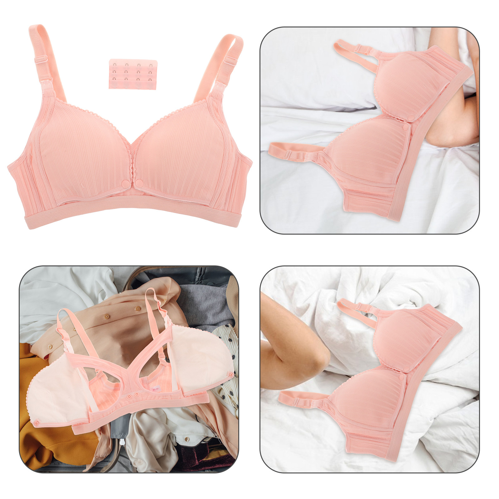 Nursing Bra Wireless Pink 38 8 - Nursing Bra Sleep review and price