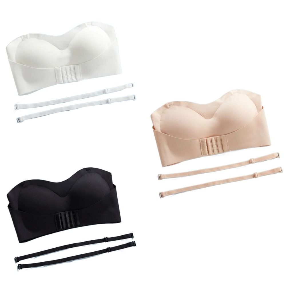 Soft Push Up Strapless Invisib - Bralette Wireless Soft review and price