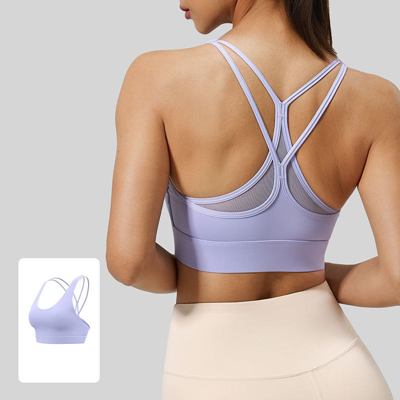 2026 New Women Sexy Mesh Cross - Sports Bra High Impact review and price