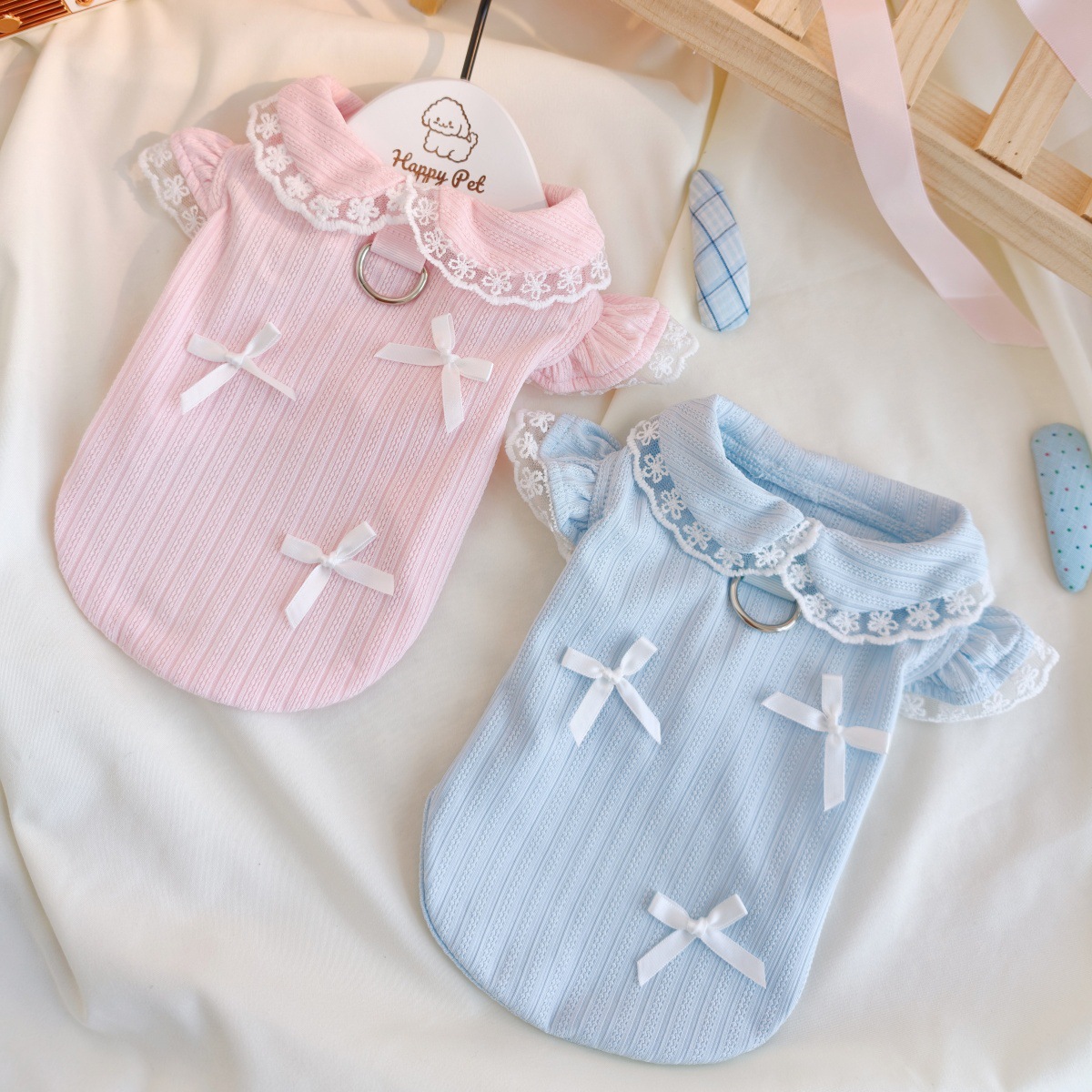 Pet Spring Lace Bow Vest Can P - Lace Teddy Lingerie review and price