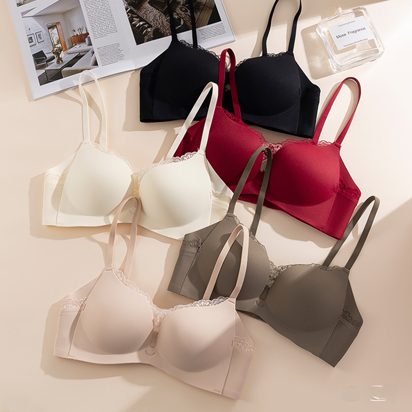 Pure KUCLUT Lace Palm Cup Smal - Seamless Underwear Women review and price