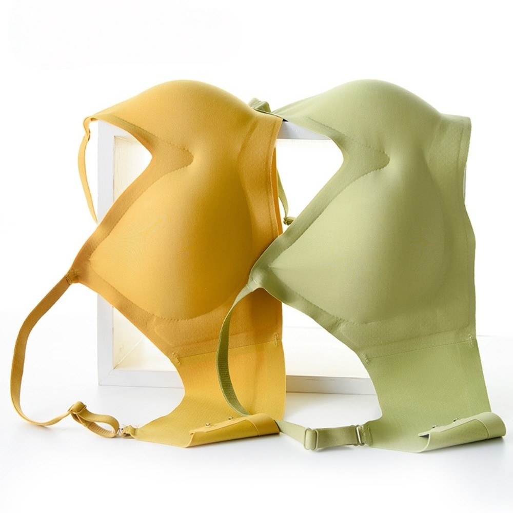 Push Up Wireless Bra Gathered  - Bralette Wireless Soft review and price