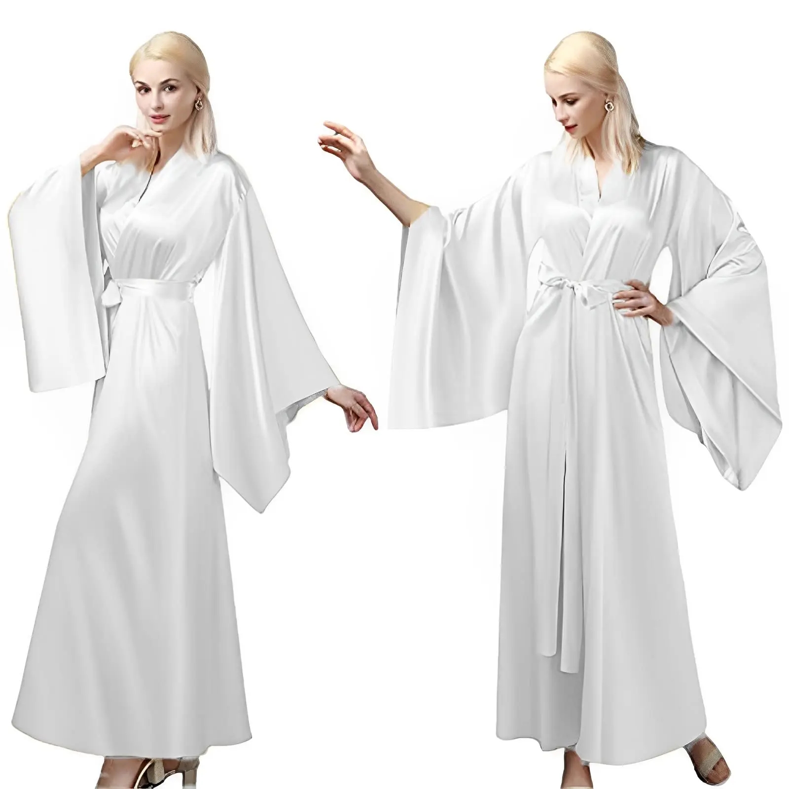 Modern Silk Nightdress Women B - Robe Silk Women review and price