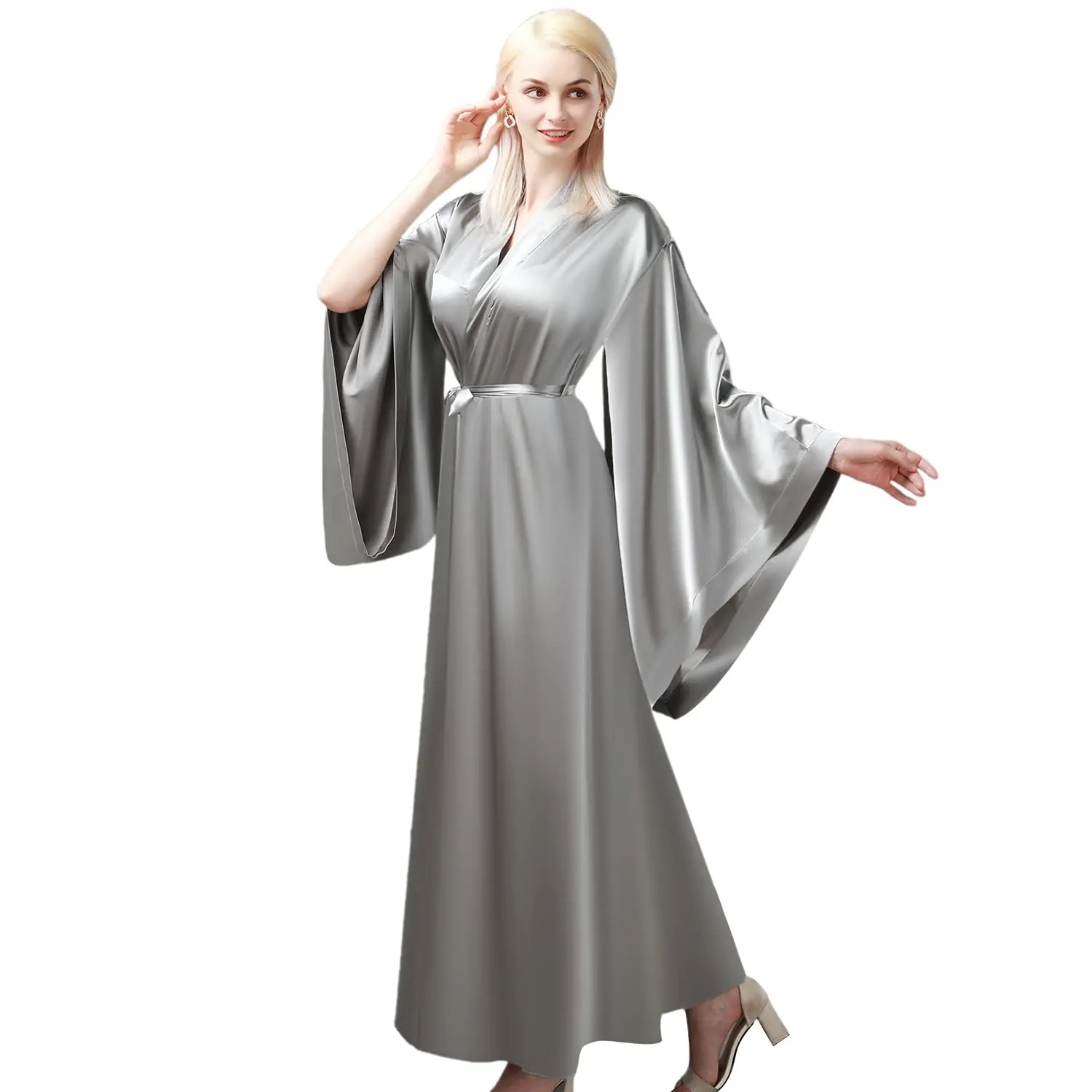 Modern Silk Nightdress Women B - Robe Silk Women review and price